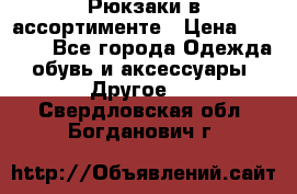 Рюкзаки в ассортименте › Цена ­ 3 500 - Все города Одежда, обувь и аксессуары » Другое   . Свердловская обл.,Богданович г.